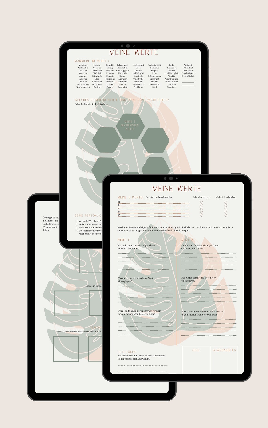 66-Tage Erfolgsjournal Digital | eBook | Workbook Erfolgsjournal Digital Journal | Goodnote Diary | Digital Planner | Goodnotes Journal